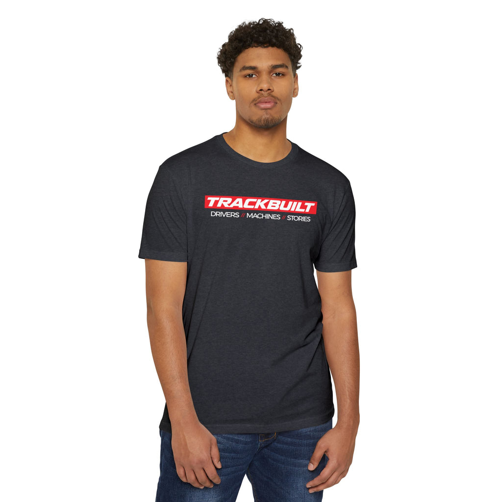 TrackBuilt Racing Logo T‑Shirt — Motorsports Track Team Tee