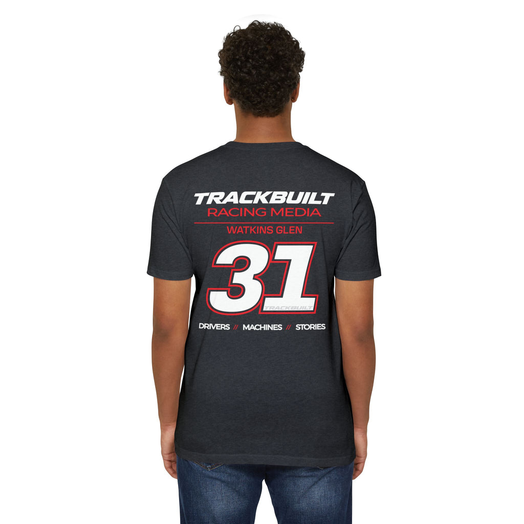 TrackBuilt Media Crew T-Shirt — Watkins Glen edition
