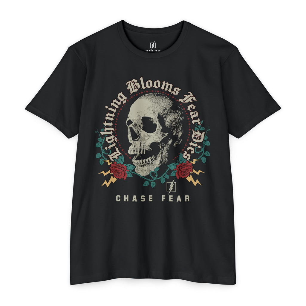 Lightning Blooms, Fear Dies Tee