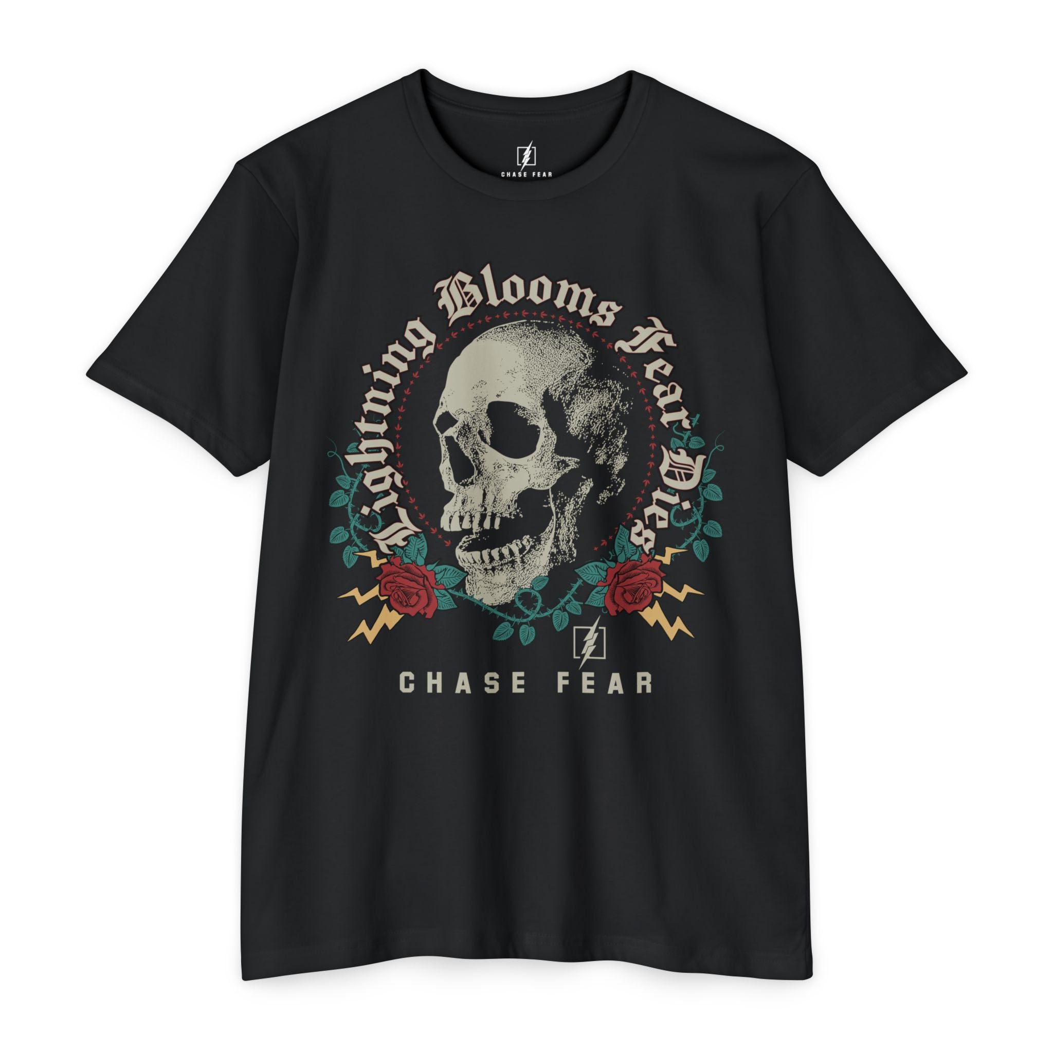 Lightning Blooms, Fear Dies Tee