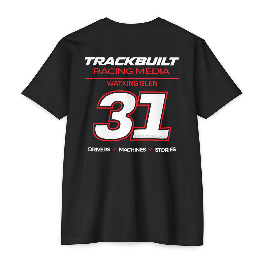 TrackBuilt Media Crew T-Shirt — Watkins Glen edition