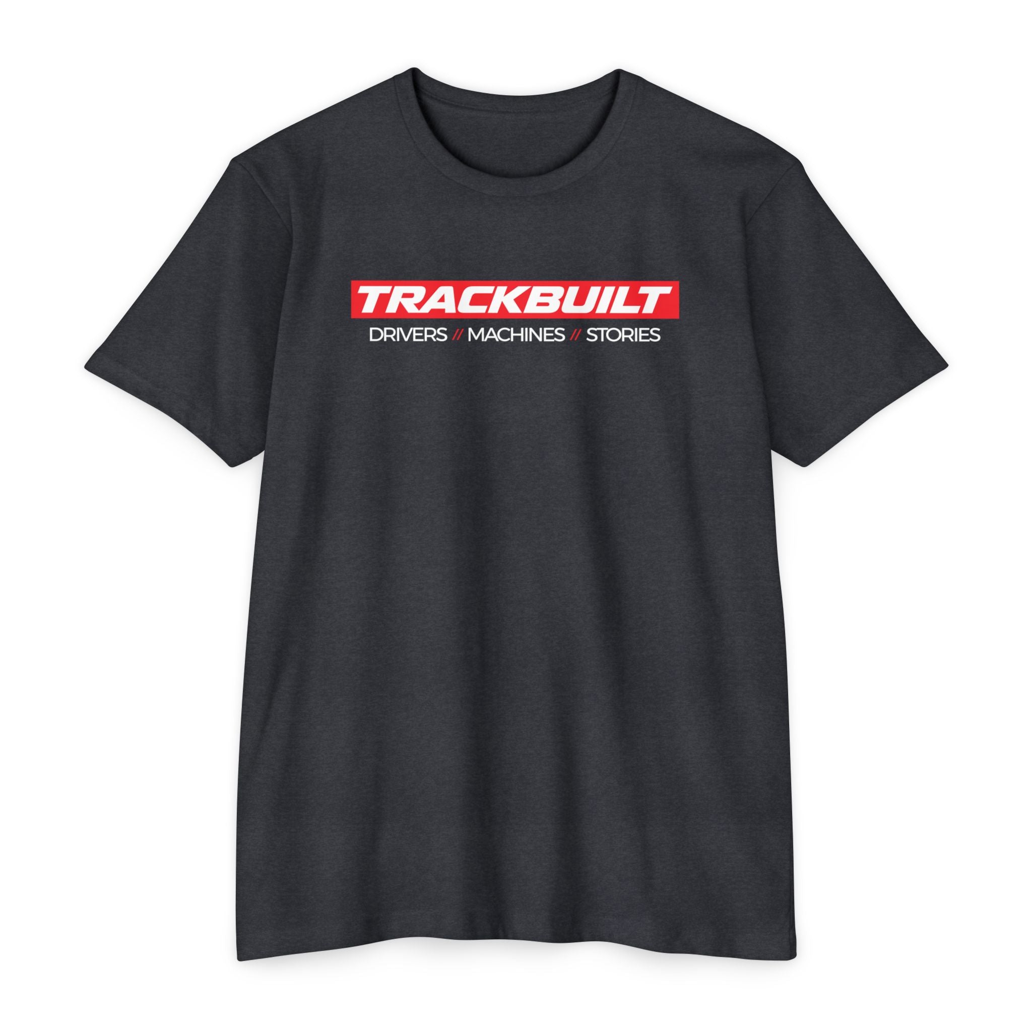 TrackBuilt Racing Logo T‑Shirt — Motorsports Track Team Tee