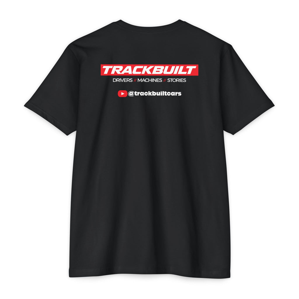 TrackBuilt Racing Logo T‑Shirt — Motorsports Track Team Tee