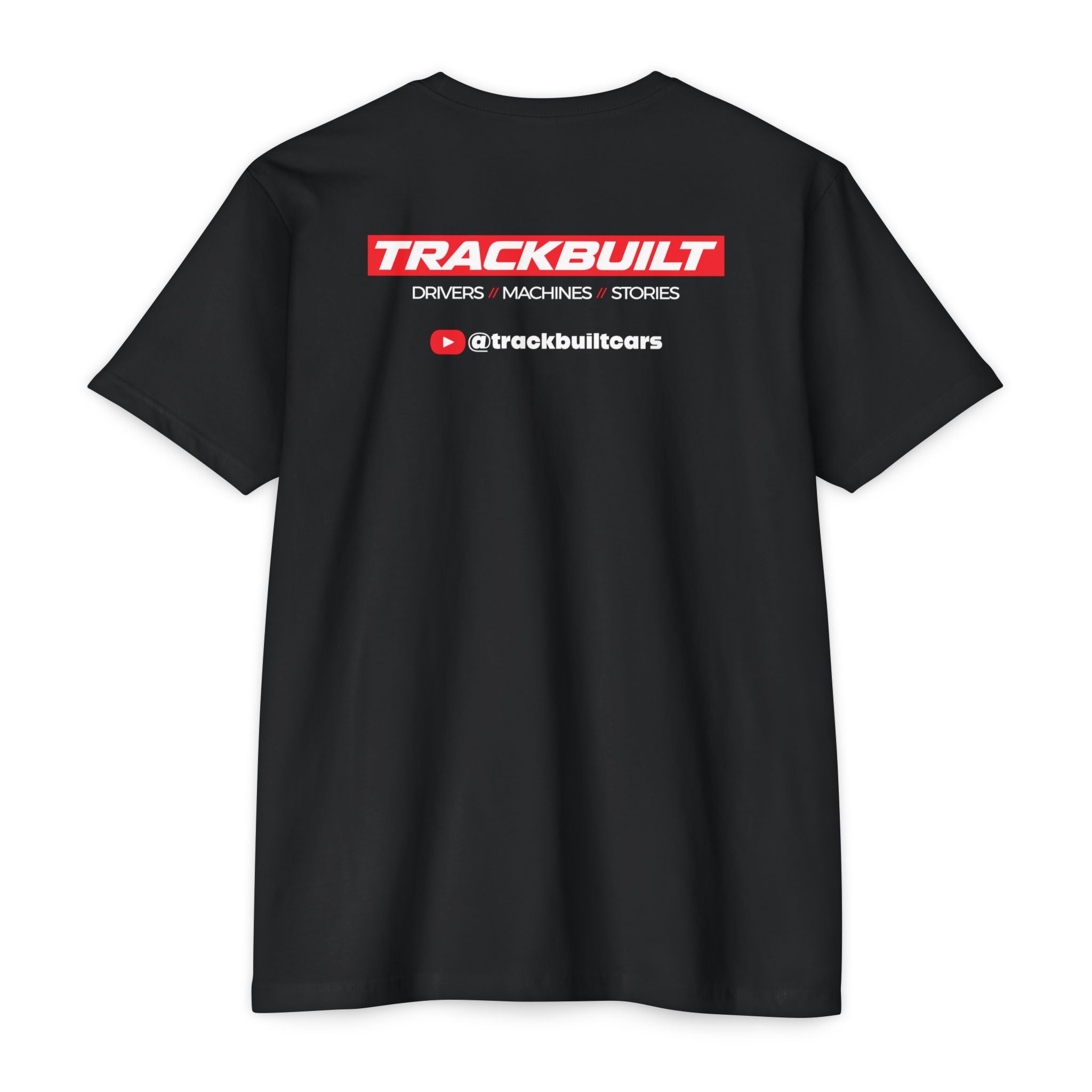 TrackBuilt Racing Logo T‑Shirt — Motorsports Track Team Tee