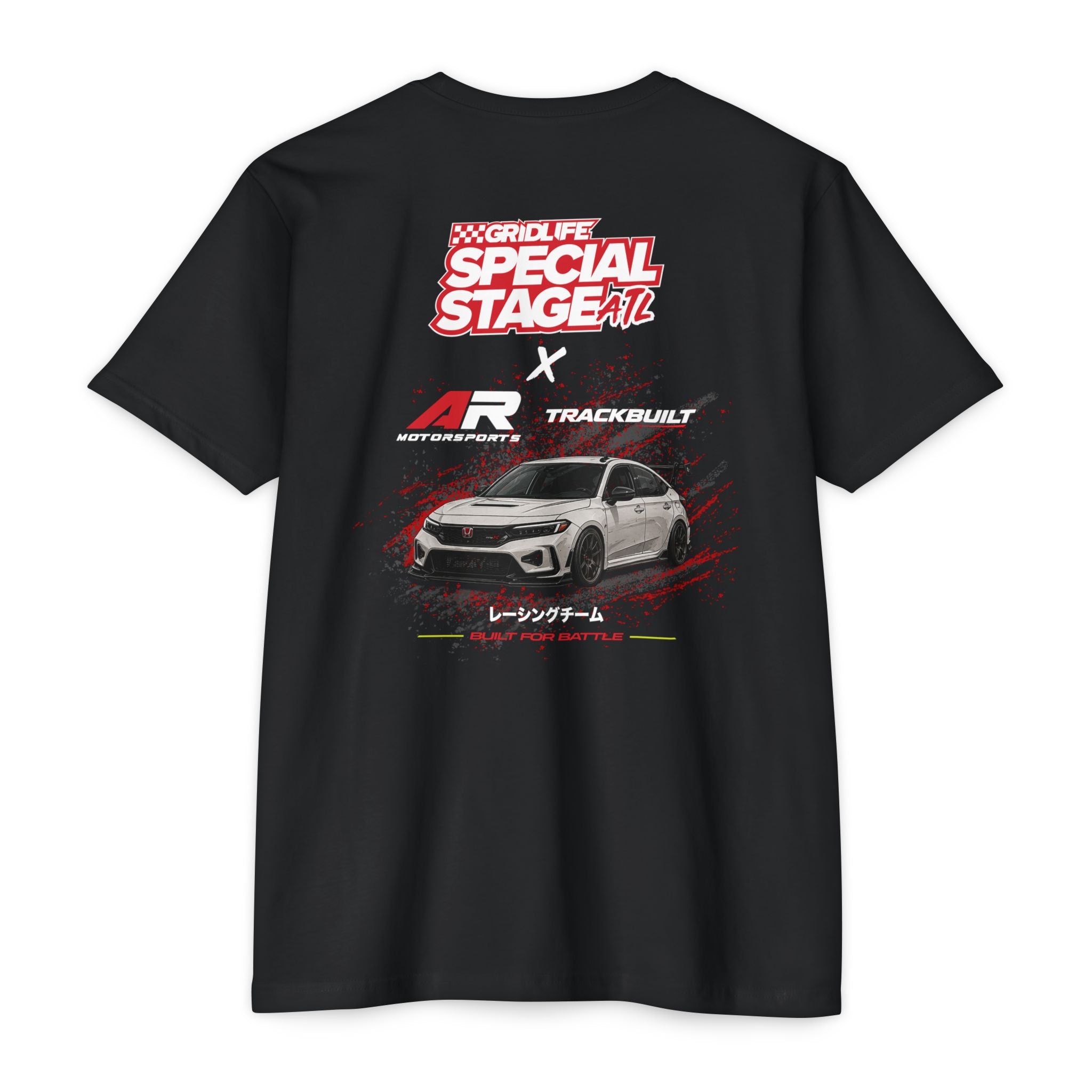 AR Motorsports x TrackBuilt | Gridlife Special Stage ATL Tee – FL5 Civic Type R