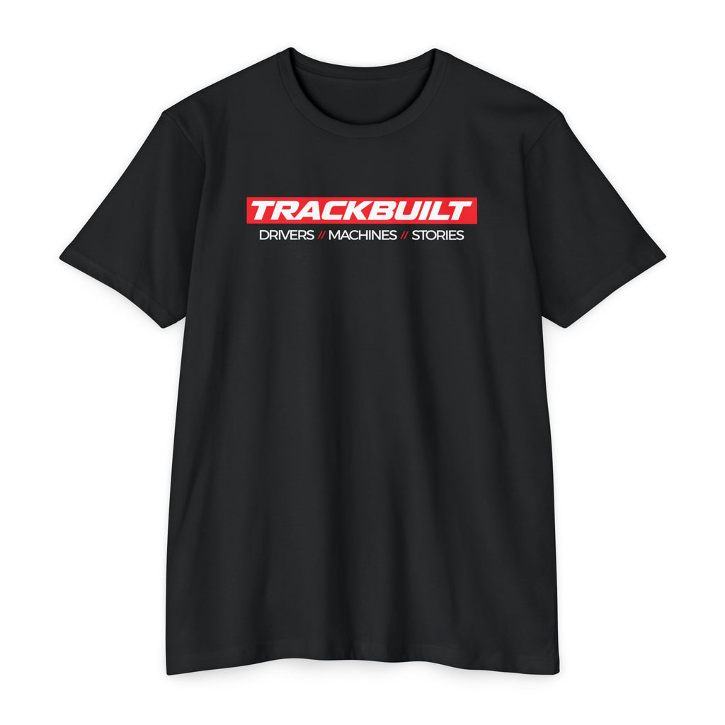 TrackBuilt Racing Logo T‑Shirt — Motorsports Track Team Tee