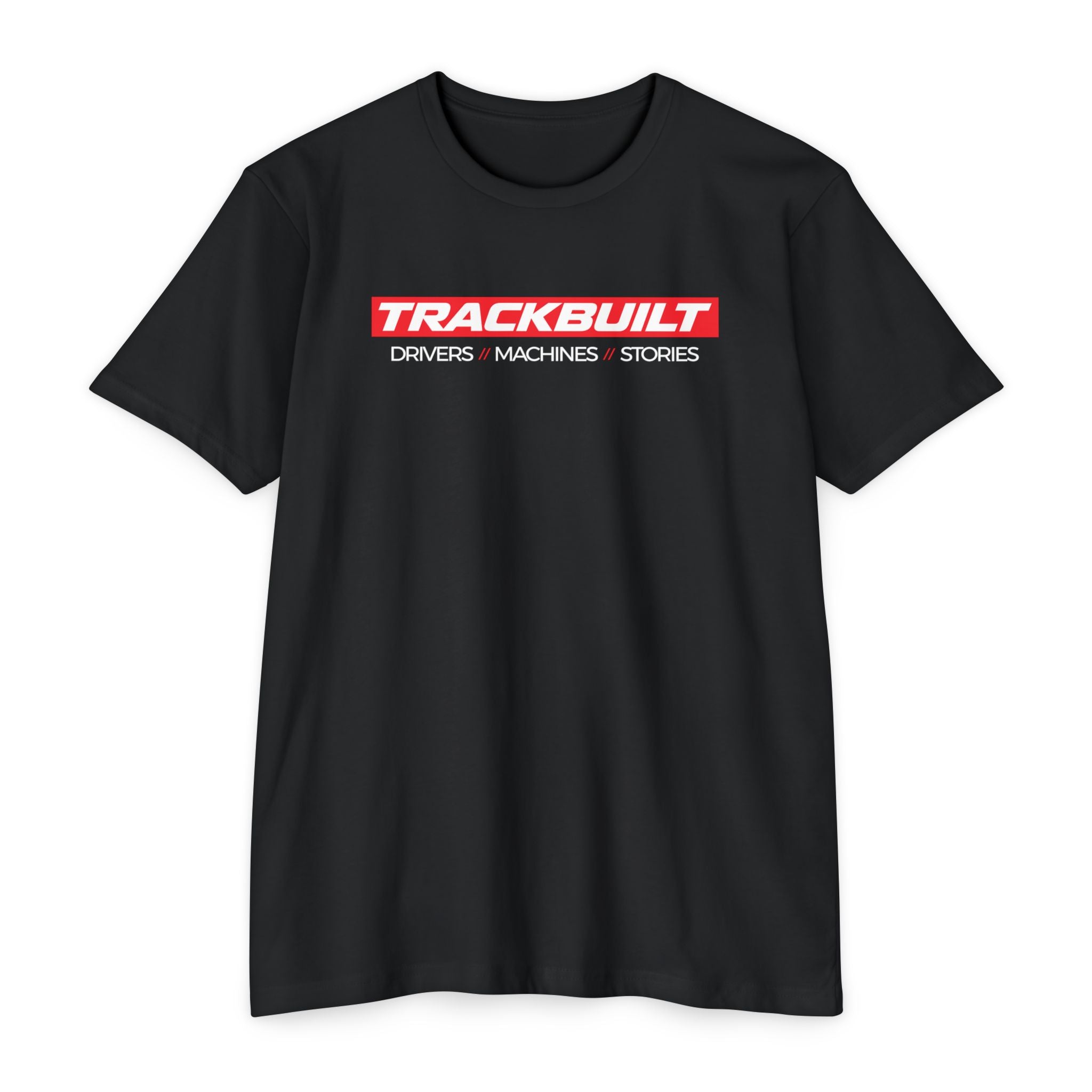 TrackBuilt Racing Logo T‑Shirt — Motorsports Track Team Tee